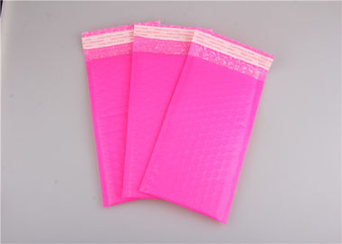 Poly Pink Bubble Mailers Bags , Bubble Mailing Envelopes Colorful For Packaging