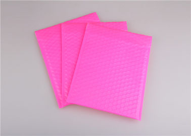 Bolsos rosados polivinílicos de los anuncios publicitarios de la burbuja, sobres de envío de la burbuja coloridos para empaquetar