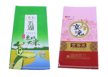 Los sacos tejidos laminados artículo modificados para requisitos particulares, arroz del polipropileno empaquetan reutilizable