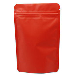 El Ziplock rojo del papel de aluminio de Mylar del metal empaqueta 3 Eco de aislamiento lateral amistoso